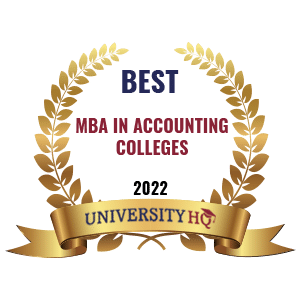 Ranked among the Best MBA Programs in Accounting