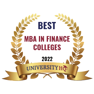 Ranked among the Best MBA in Finance