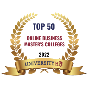 Ranked 7th Best online MBA program in the Nation