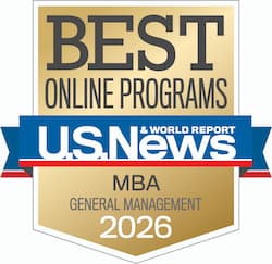 Best Online General Management MBA Programs US News and World Report