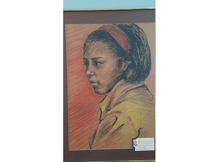 portrait of a girl art