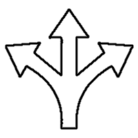 icon of arrows