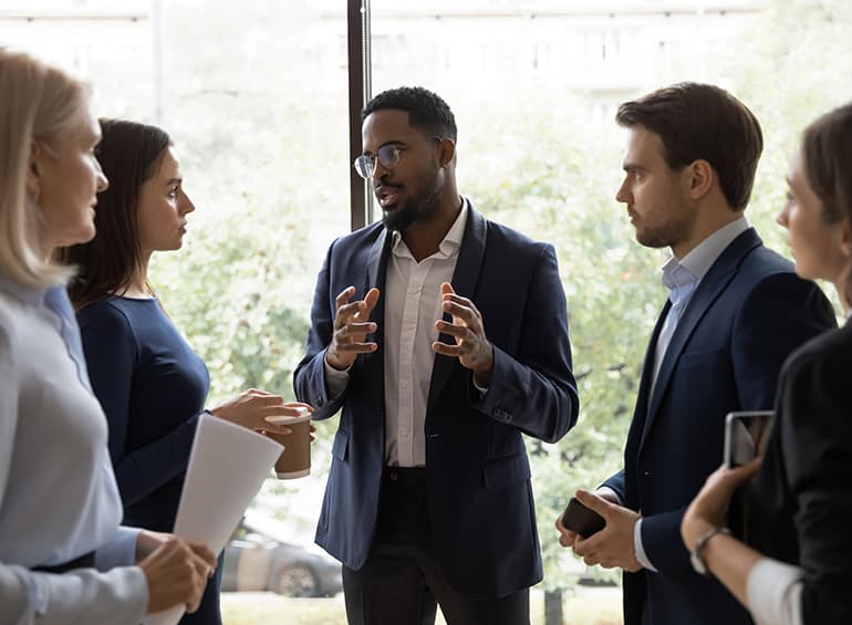 business standing meeting